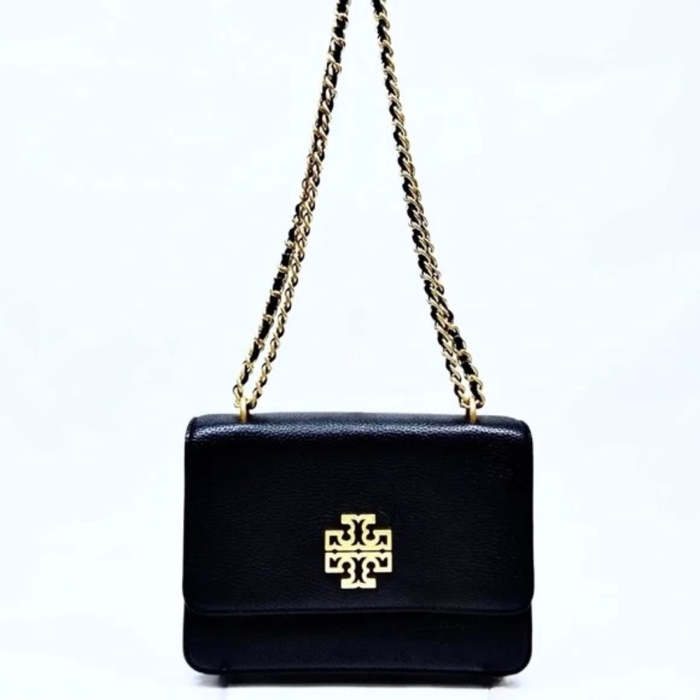 Tory Burch Black Leather Crossbody Bag